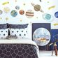 Watercolor Planet Peel and Stick Wall Decals 26 Piece image number 1