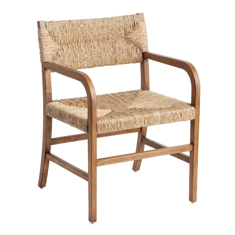 Candace Vintage Acorn and Seagrass Dining Chair Collection image number 2