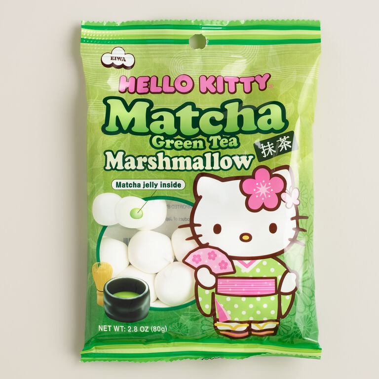 Hello Kitty Matcha Marshmallows Set of 6 image number 1