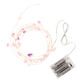 Genuine Amethyst Micro LED Battery Operated String Lights image number 0
