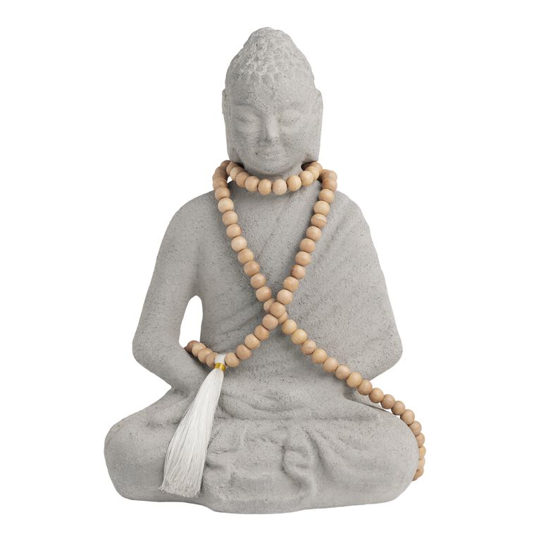 CRAFT Buddha With Mala Beads Decor image number 2