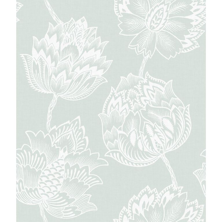 Floral Batik Peel And Stick Wallpaper image number 1