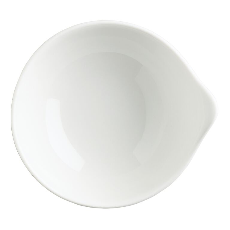 White Porcelain Tasting Bowl Set Of 6 image number 2