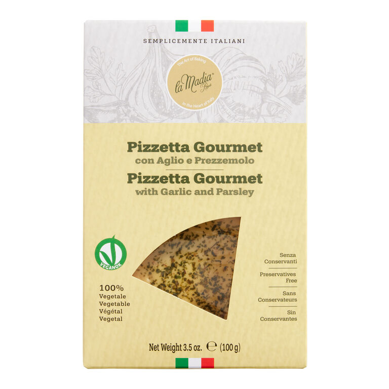 La Madia Garlic and Parsley Gourmet Pizza Crackers image number 1