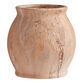 Rust Marbled Ceramic Vase image number 0