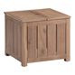 Paulo Square Acacia Wood Outdoor Umbrella Side Table image number 0