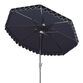 Double Scalloped 9 Ft Tilting Patio Umbrella image number 2