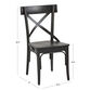 Bistro Distressed Wood Dining Chair Set of 2 image number 5