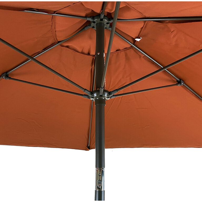 Solid 9 Ft Tilting Patio Umbrella image number 4