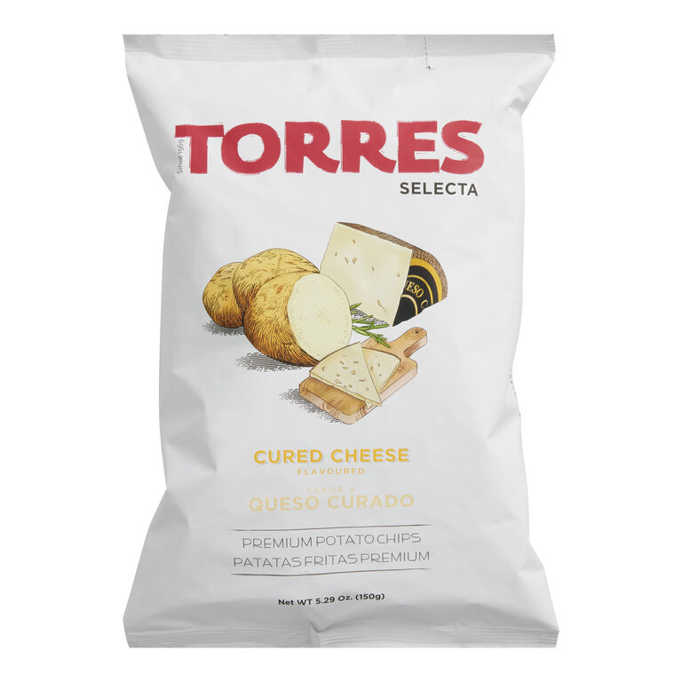 Torres Selecta Cured Cheese Premium Potato Chips image number 1