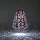 Prism Rose Fabric Solar LED Lantern image number 1