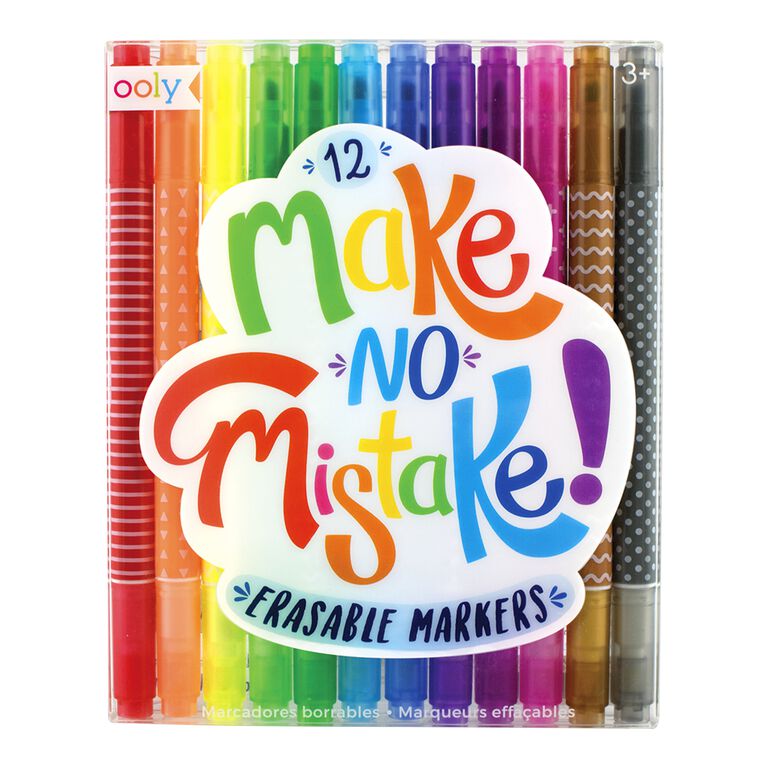 Ooly Make No Mistake Erasable Markers 12 Pack image number 2