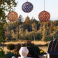 Round Dewdrop Fabric Lantern Pendant Lamp image number 2
