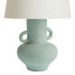 Kelly Sage Green Terracotta Vase Table Lamp Base image number 0