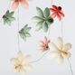 Origami Flowers LED 10 Bulb Battery Operated String Lights image number 2