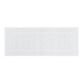 Oversized White Woven Bath Mat image number 0