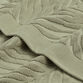 Sage Green Sculpted Palm Leaf Bath Towel image number 3