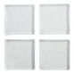 Square Recycled Glass Slab Coasters 4 Pack image number 0