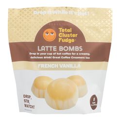 Total Cluster Fudge French Vanilla Latte Bombs 8 Count