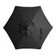 Solid 5 Ft Replacement Umbrella Canopy image number 0