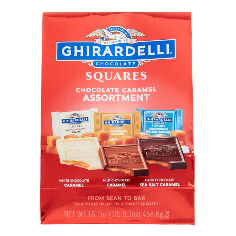 Ghirardelli Chocolate Caramel Squares Assortment Large Bag image number 1