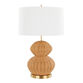 Amelie Natural Rattan Curved Table Lamp 2 Piece Set image number 0