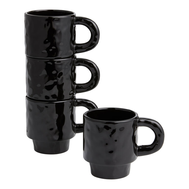 Organic Texture Stackable Ceramic Mug image number 2