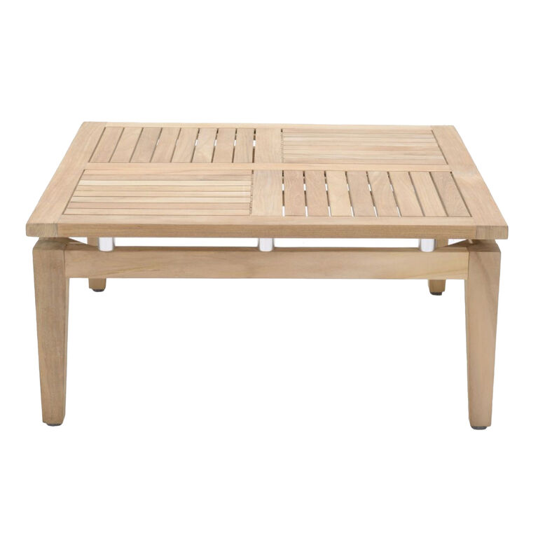 Beau Teak Wood 3 Piece Modular Outdoor Furniture Set image number 5