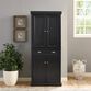Delmar Distressed Wood Kitchen Pantry Cabinet image number 1