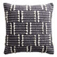 Ivory Fringe Line Throw Pillow image number 0