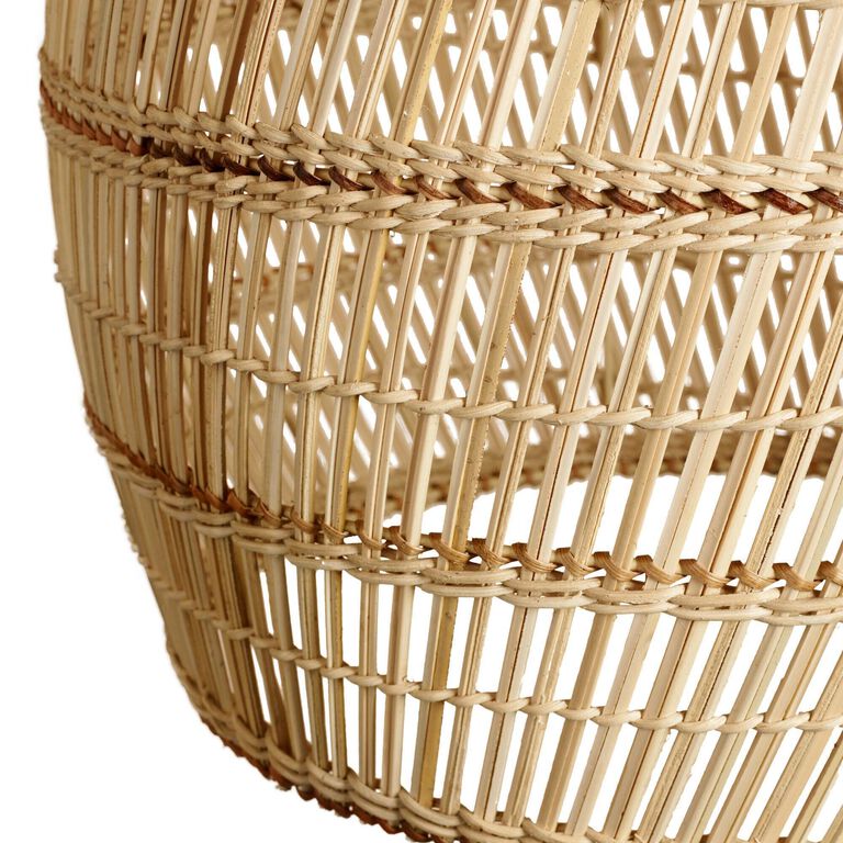 Woven Bamboo Pendant Shade image number 3