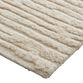 Willow Tonal Ivory Abstract Tufted Wool Area Rug image number 2