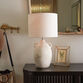 Selma Antique White Terracotta Jug Table Lamp Base image number 1