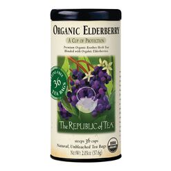 The Republic of Tea Organic Elderberry Red Tea 36 Count