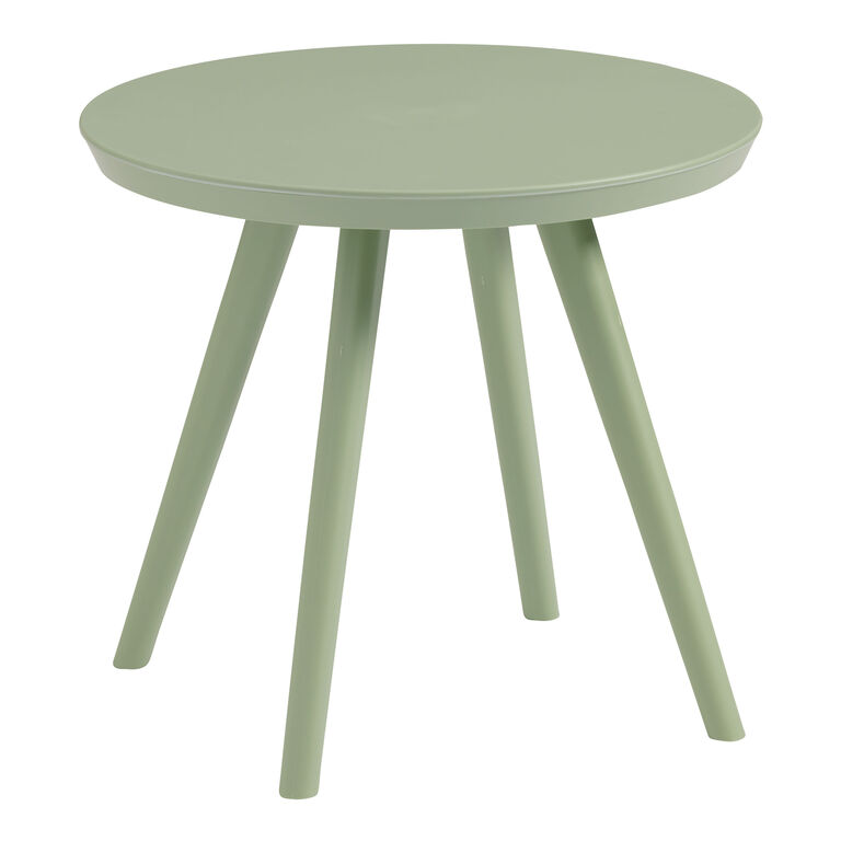 Mactan Green Molded Plastic 3 Piece Outdoor Furniture Set image number 5