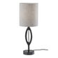 Welsey Contoured Rubber Wood Table Lamp image number 0