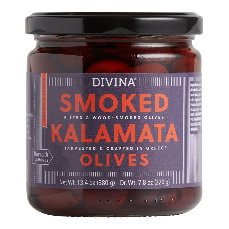 Divina Smoked Kalamata Olives image number 1