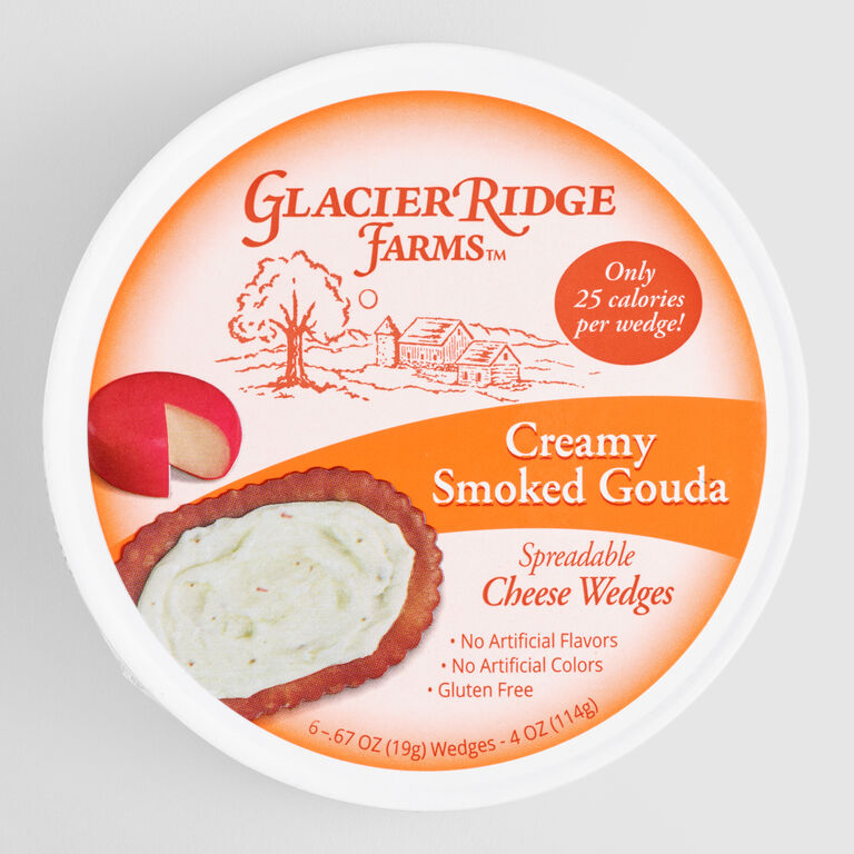 Glacier Ridge Farms Smoked Gouda Cheese Wedges image number 1
