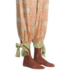 Lola Peach and Green Jaipur Floral Pajama Pants