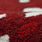 Red and White Mushroom Indoor Outdoor Rug image number 2