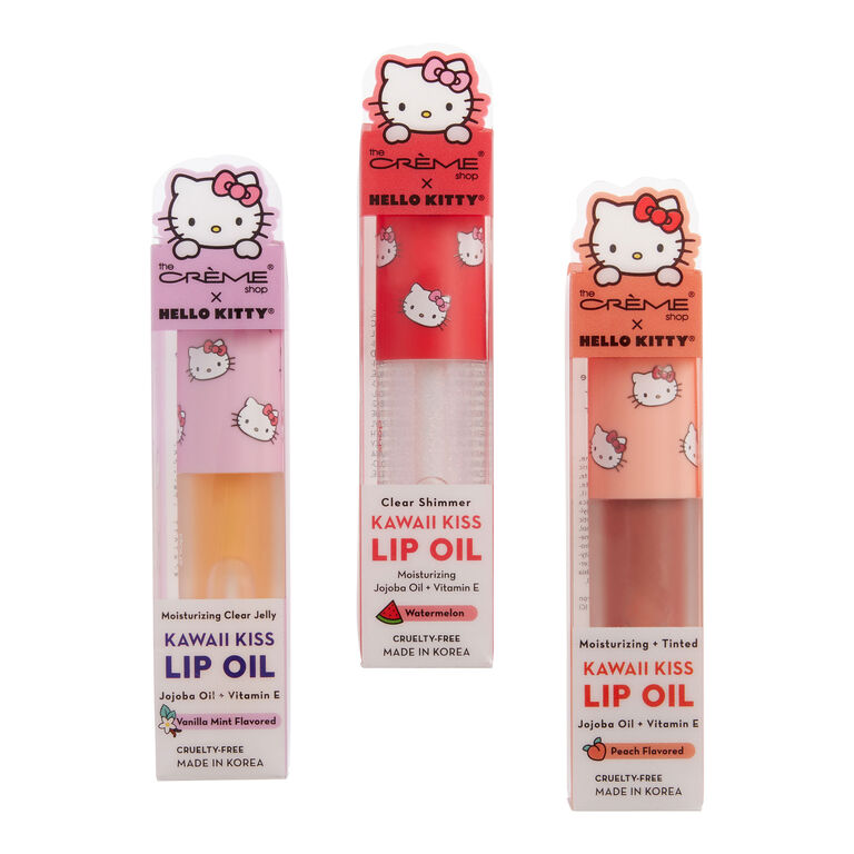 Creme Shop Hello Kitty Kawaii Kiss Vanilla Mint Lip Oil image number 1