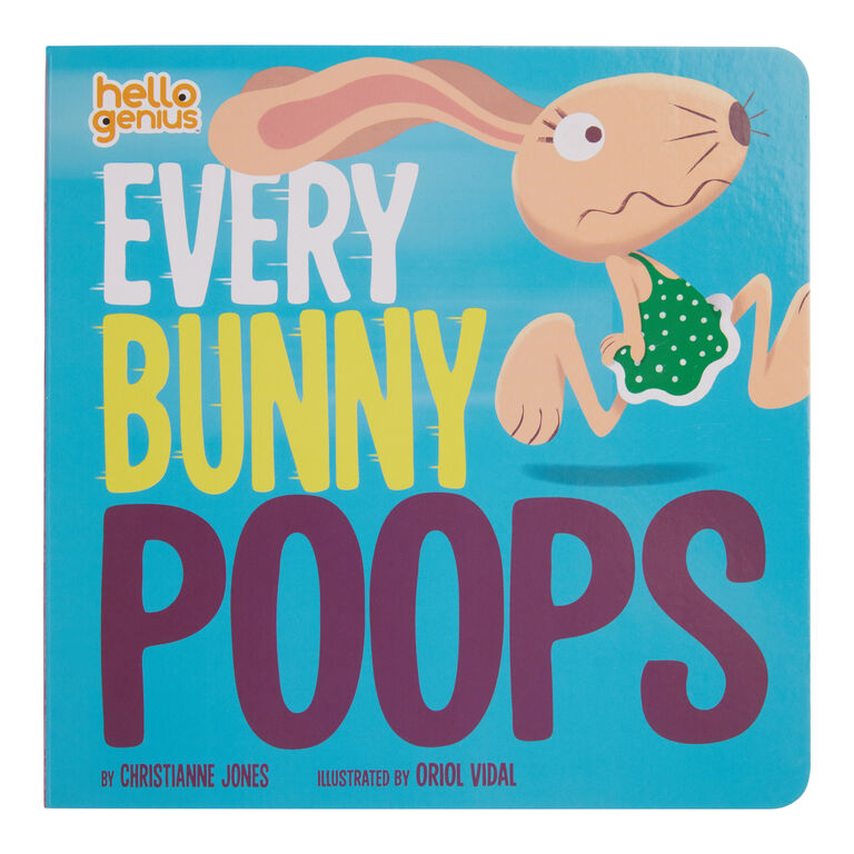 Hello Genius Every Bunny Poops Book image number 1