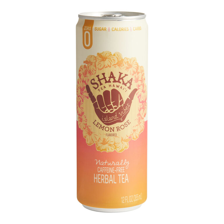 Shaka Lemon Rose Herbal Iced Tea Can image number 1