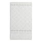 Lacey Ivory And Gray Sculpted Lattice Hand Towel image number 2