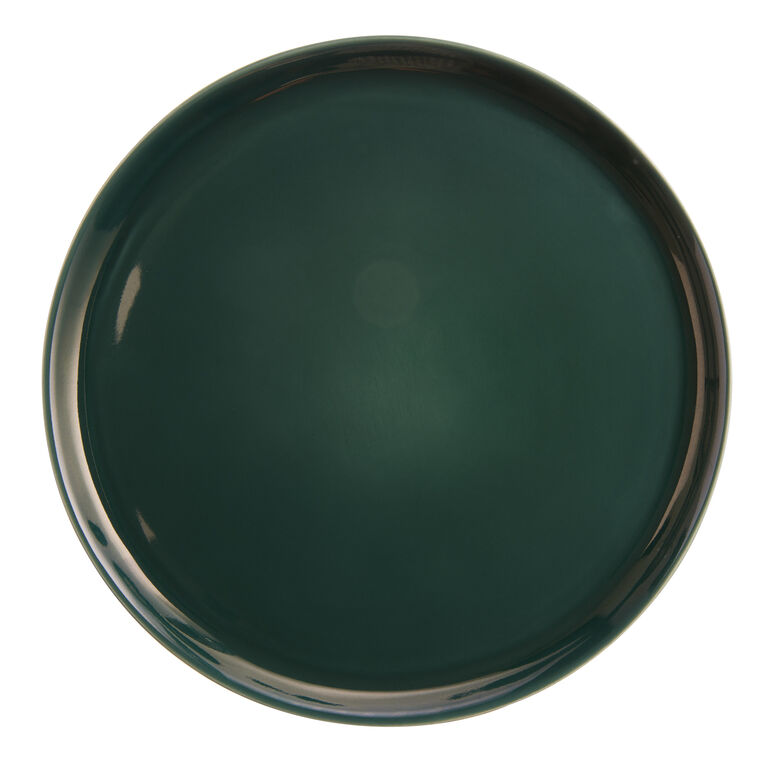 Aspen Green Reactive Glaze Dinner Plate image number 1