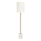 Quinn Marble And Brass Telescoping Floor Lamp image number 0