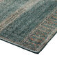 Diana Blue and Beige Traditional Style Washable Area Rug image number 2