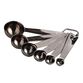 Graphite Gray Stainless Steel Nesting Measuring Spoons image number 0