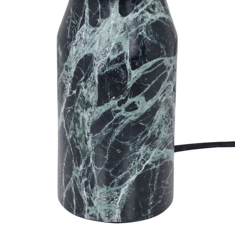 Oceana Frosted Glass Globe and Marble LED Accent Lamp image number 5