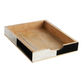 Sadie Black And White Bone Inlay Desk Accessory Collection image number 2